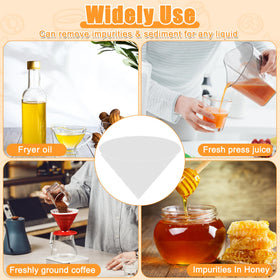 Larbeti oil filter for kitchen use to remove impurities
