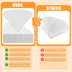 Larbeti restaurant grade 100pcs filters for daily kitchen use