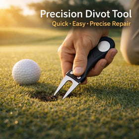 Larchio divot repair tool for greens repair.
