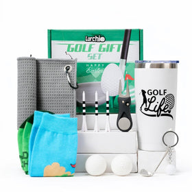 Larchio Golf Life tumbler for hot or cold drinks on the course.