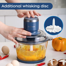 La Reveuse 2-speed pulse control for soft to hard ingredients with precision.