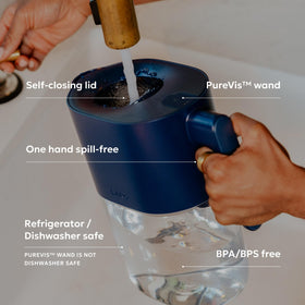 LARQ PureVis high-capacity filter demonstrates filtration up to 60 gallons
