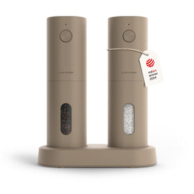 LARS NYSØM electric grinder with LED light for precise seasoning at the table.