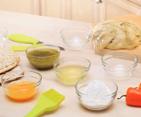 Lartique glass bowls for dips, nuts, or candy during gatherings.