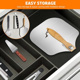 Lasado stainless steel tongs with secure grip.
