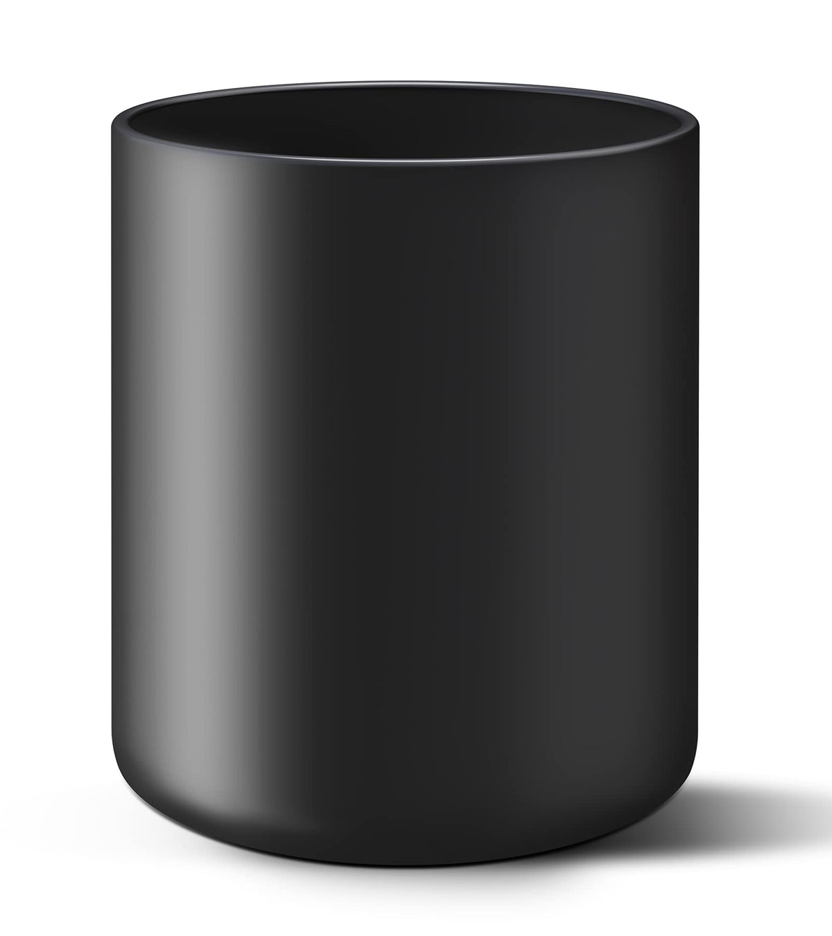 LATCHHOOK ceramic utensil holder on countertop, durable and easy to clean.