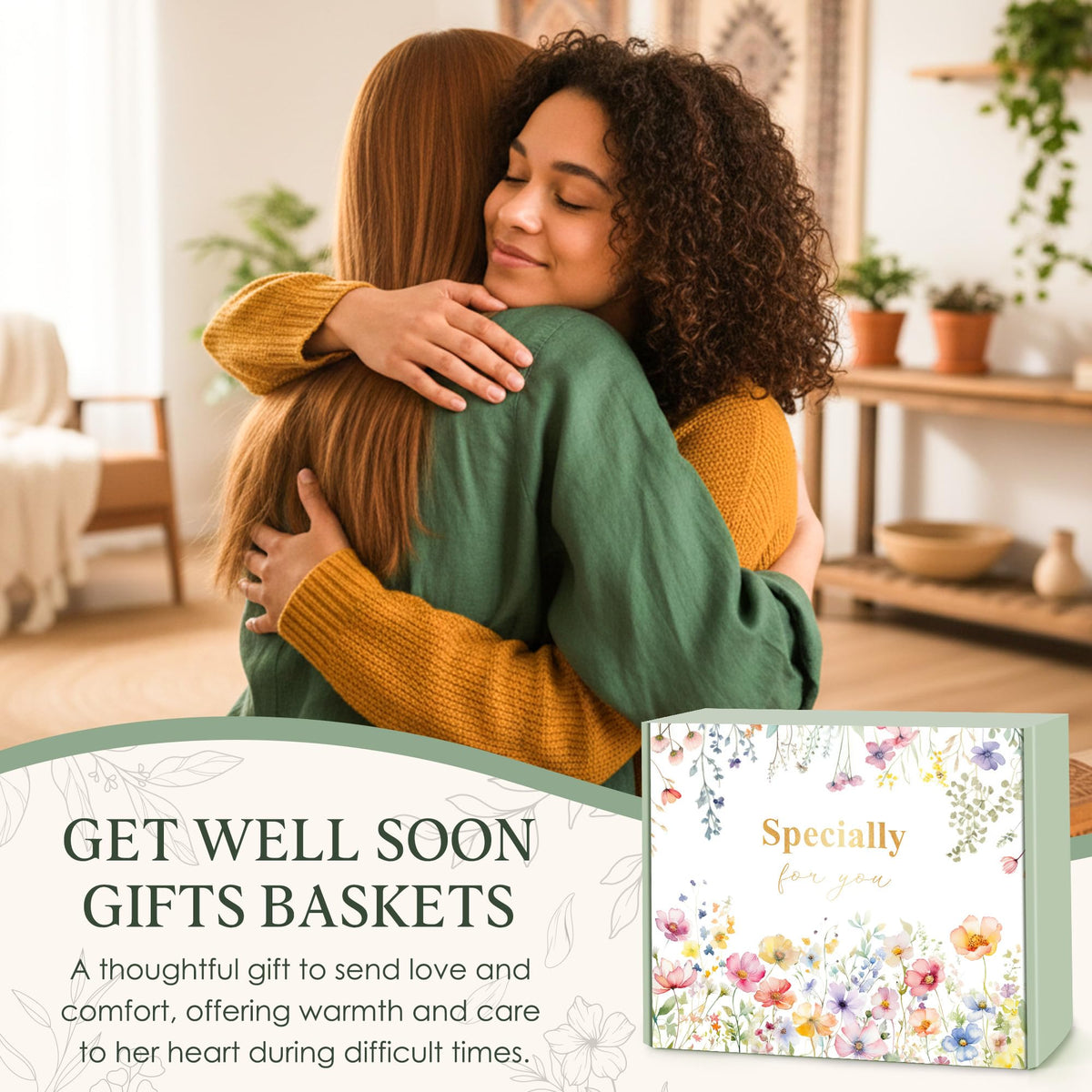 Launrada gift box presents a ready-to-gift care package.