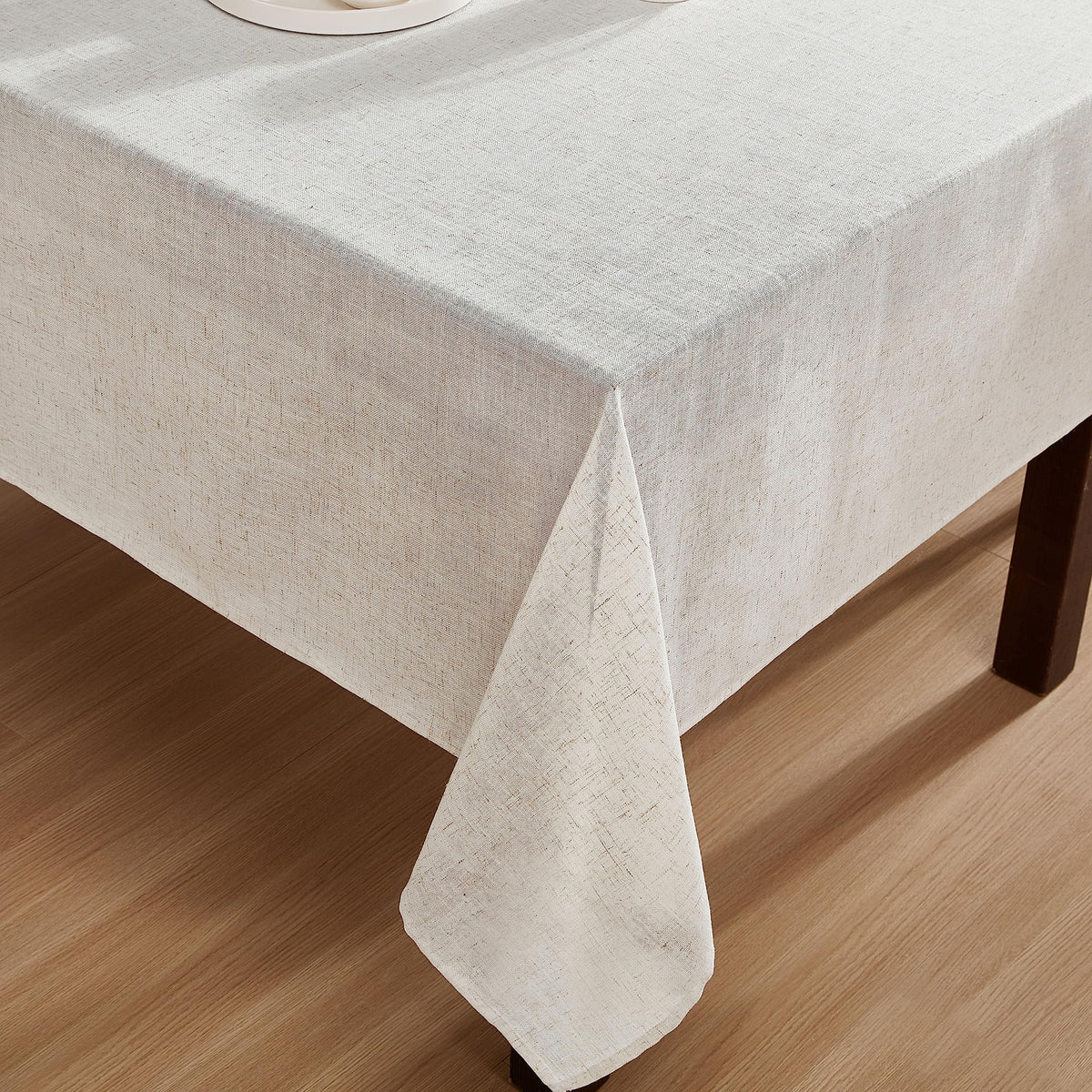 Laura Ashley Dothan linen blend supports easy care and quick refresh between occasions.