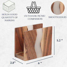 LAVAUK cloudy white finish enhances rustic-modern dining decor.