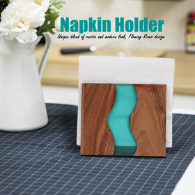 LAVAUK durable napkin holder for kitchen counters and table decor.
