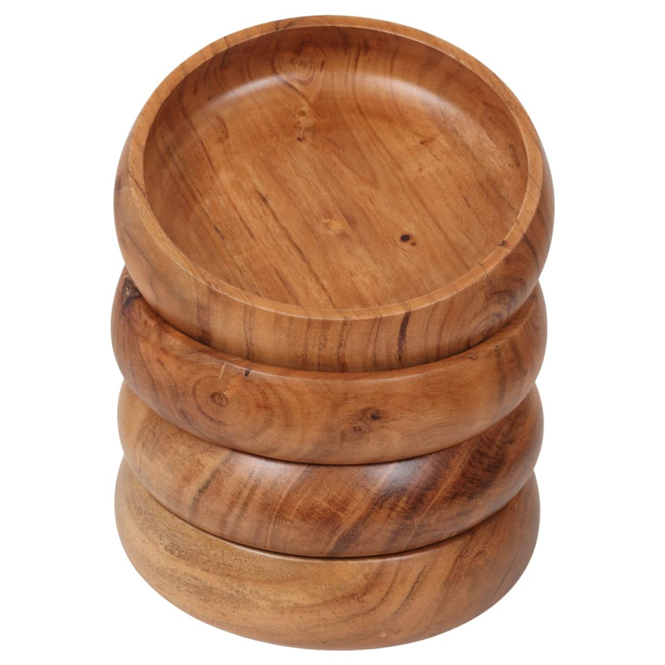 LAVAUX DESIGNS acacia bowl 8-inch 26oz for generous servings.