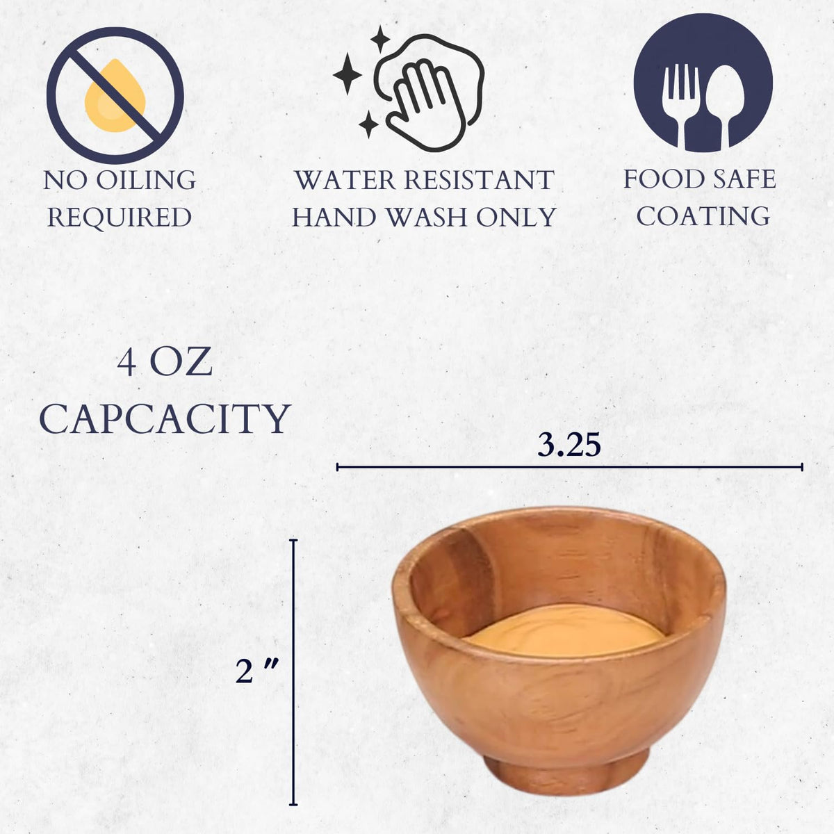 Lavaux Designs acacia bowls close-up highlighting handcrafted wood grain.