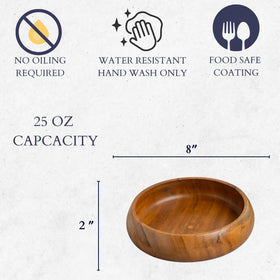 Lavaux Designs food-safe wood bowls for hot or cold meals