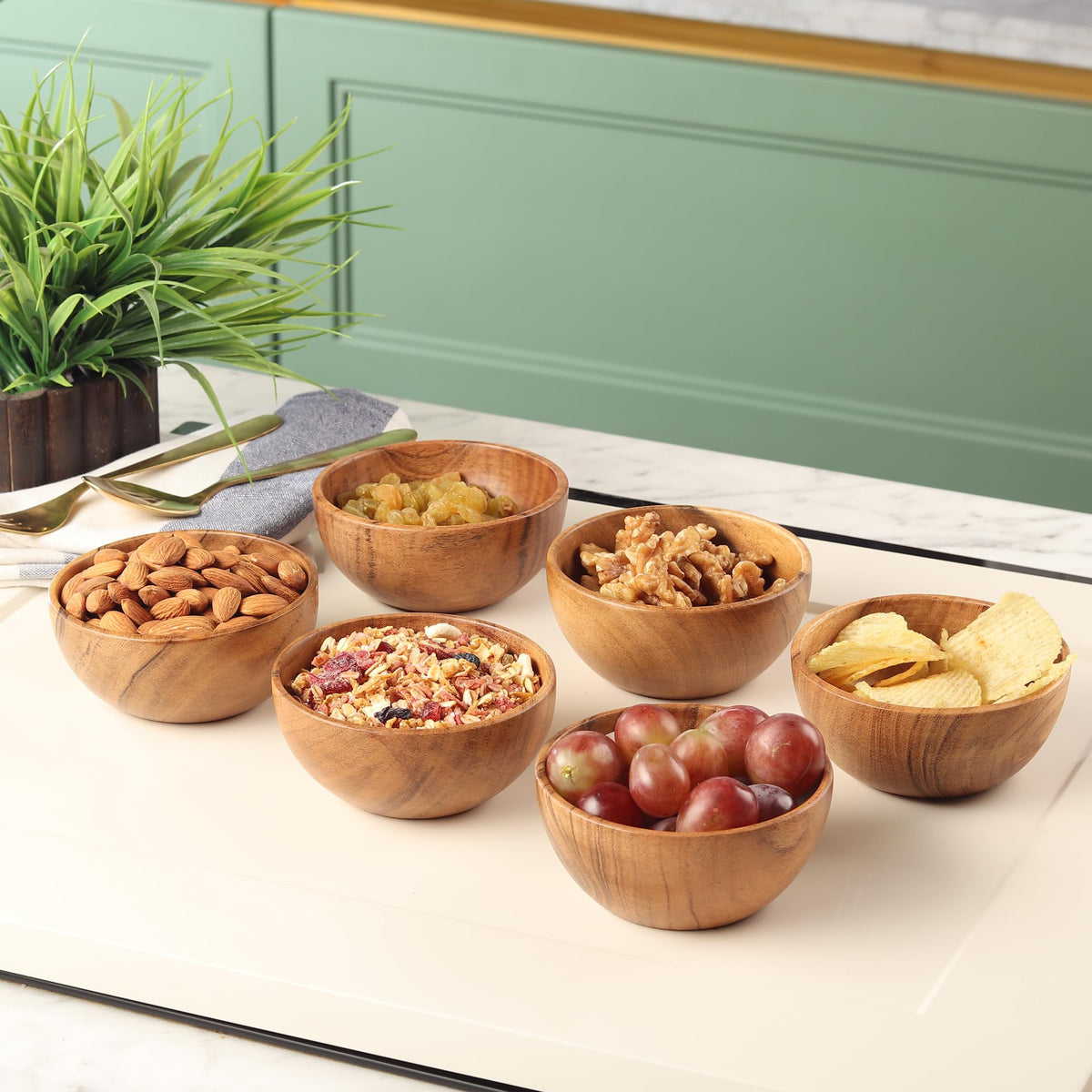 LAVAUX DESIGNS multi-use bowls for desserts, nuts, and condiments