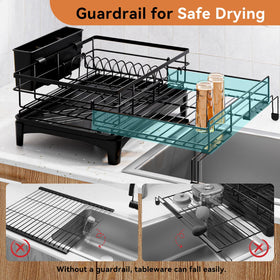 Laveshop Dish Drying Rack rust-proof coating for long-lasting use