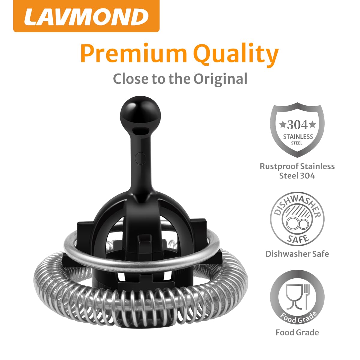 Lavmond dishwasher-safe whisks simplify cleanup after cafe-style drinks