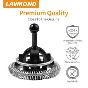 Lavmond dishwasher-safe whisks simplify cleanup after cafe-style drinks