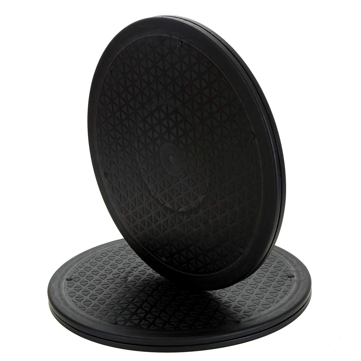 Lawei 12-inch heavy-duty swivel stand with two-pack design for easy reach.