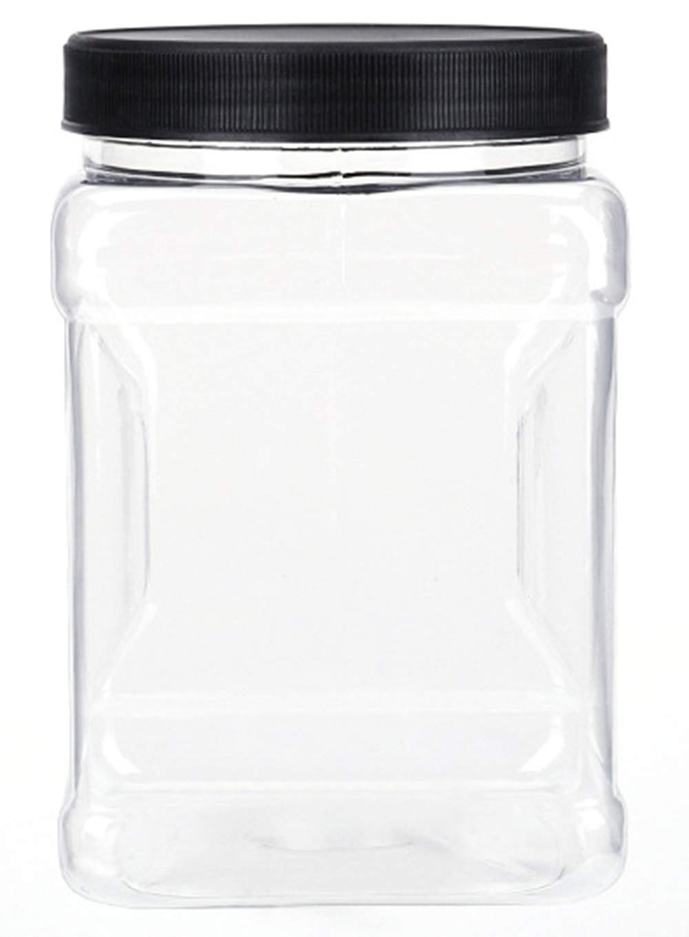 Lawei 33 oz square jar with lid shows food-safe, high clarity design.