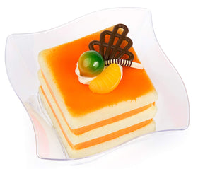 Lawei clear disposable cups enhance snack displays at parties.