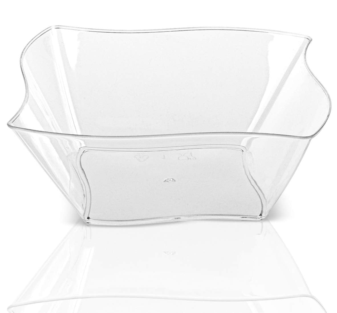 Lawei crystal-clear mini dessert cups showcase treats with elegance.