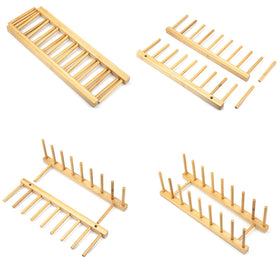 Lawei dish rack assembly parts showing easy setup with pegs and side racks.