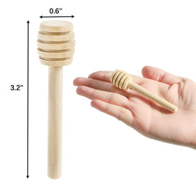 Close-up of Lawei honey dipper grooves for controlled drizzle