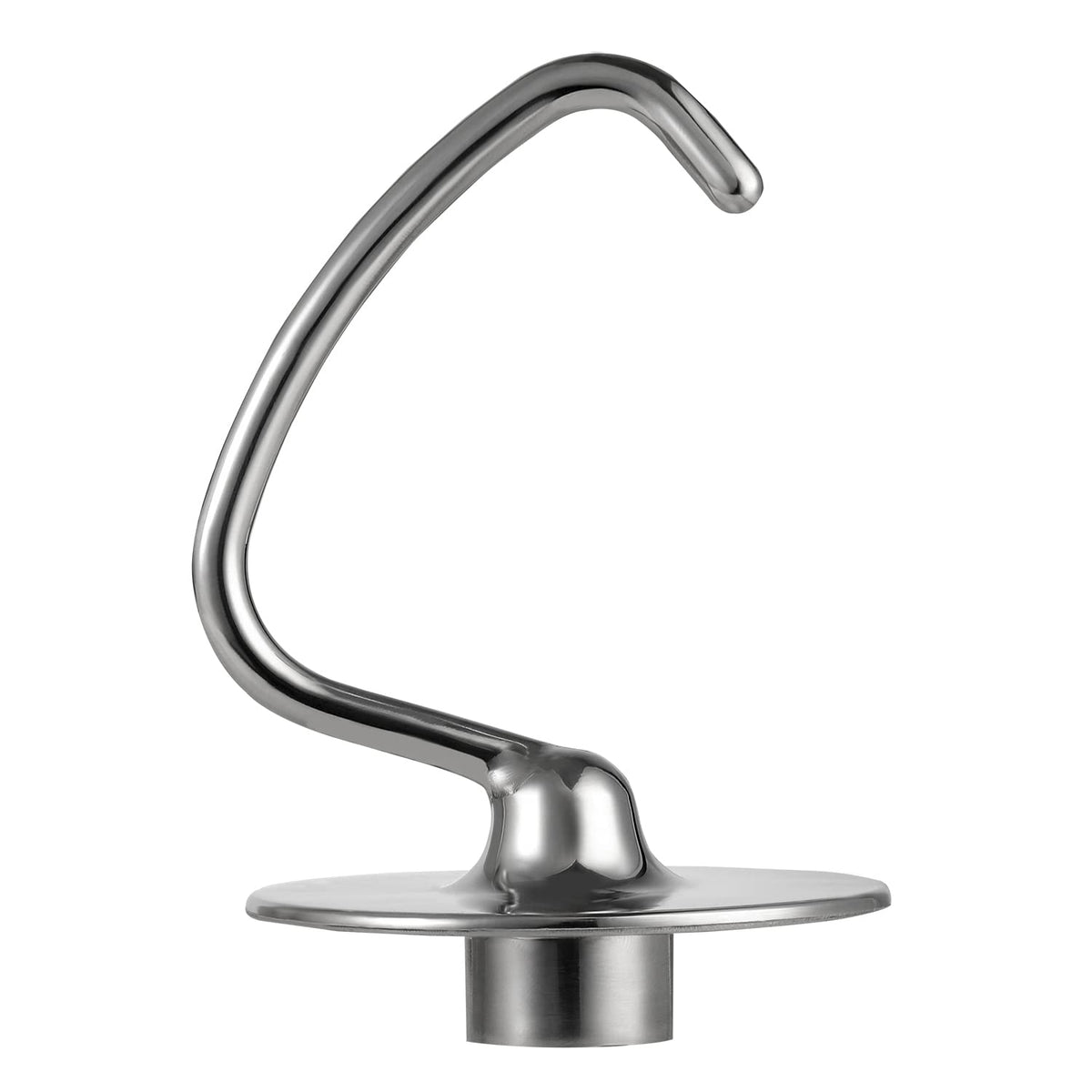 Lawenme stainless steel dough hook resists rust for durable mixing.