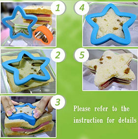 LAXIZAR big star cutter creates festive cookies