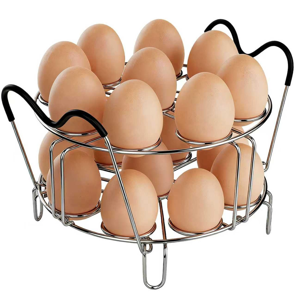 LayaVilla stackable egg steamer rack for 6qt and 8qt Instant Pot
