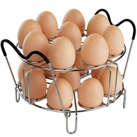 LayaVilla stackable egg steamer rack for 6qt and 8qt Instant Pot