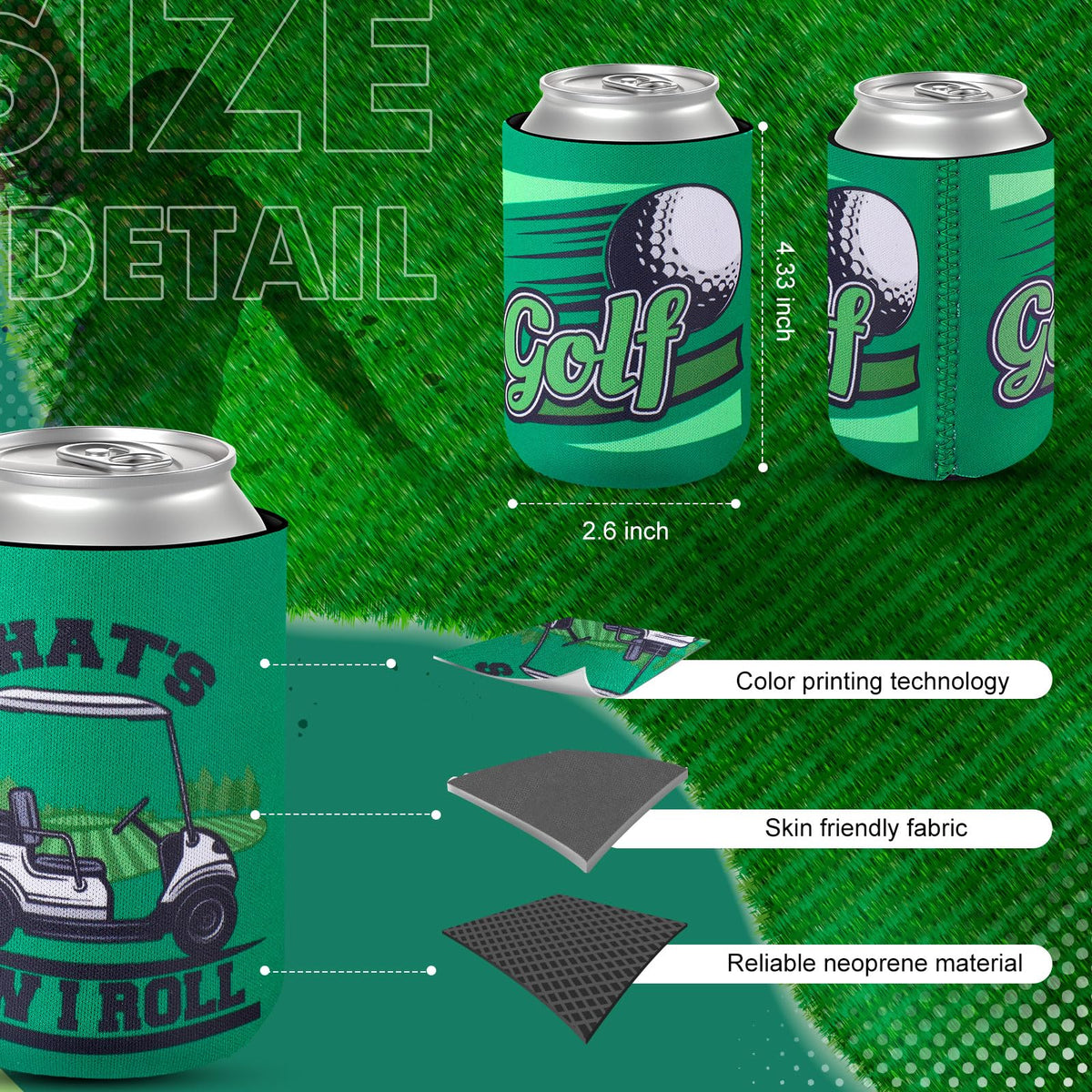 Layhit funny golf designs add playful vibes to gatherings and matches.