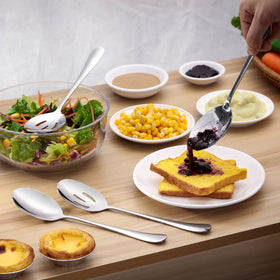 LayHyand dishwasher-safe utensils simplify cleanup after busy meals.