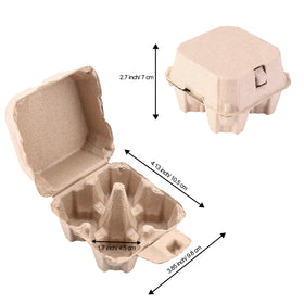 LayHyand egg cartons with humidity-absorption kraft help keep eggs dry.