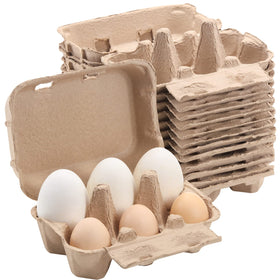 LayHyand Vintage Duck Egg Carton 6-cavity pack for secure transport