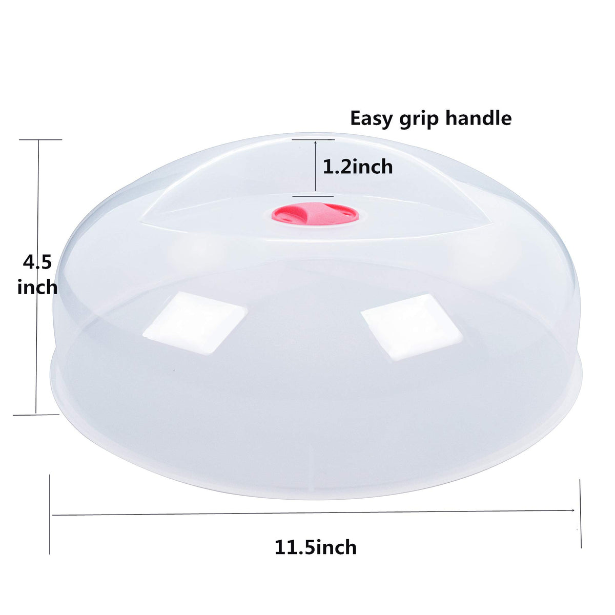 Layron BPA-free material ensures safe microwave use for leftovers.