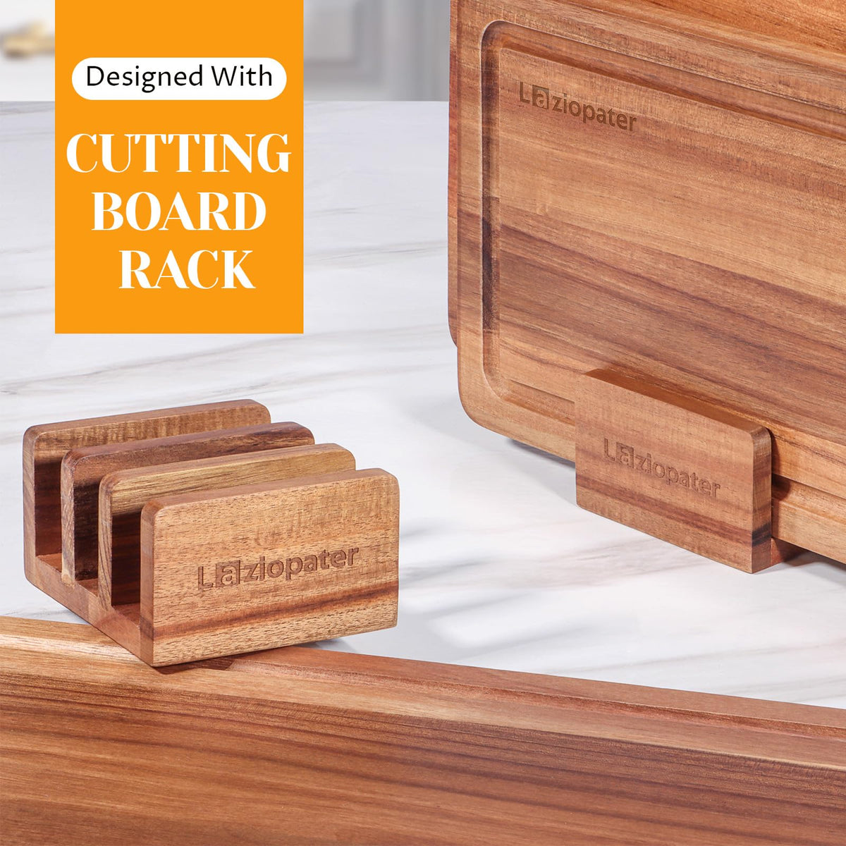 Small acacia board great for cheese, herbs, or quick dicing tasks