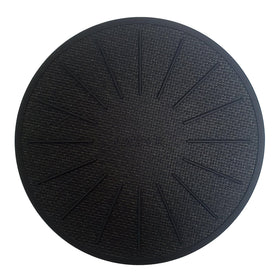 Lazy K induction mat top view highlighting the non-slip surface for secure pots