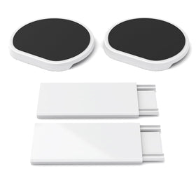 The Lazy Susan Revolution expansion dark gray straight track 1 enables smooth rotation.