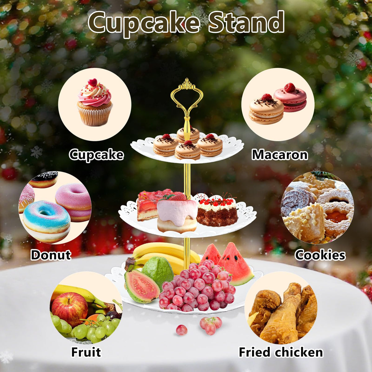 Lazycorner candy and fruit display keeps snacks accessible and stylish