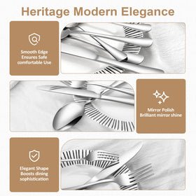 Lazycorner dinner fork close-up highlighting balanced weight and comfortable grip.