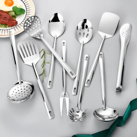 Lazycorner utensil holder keeps tools organized on the counter