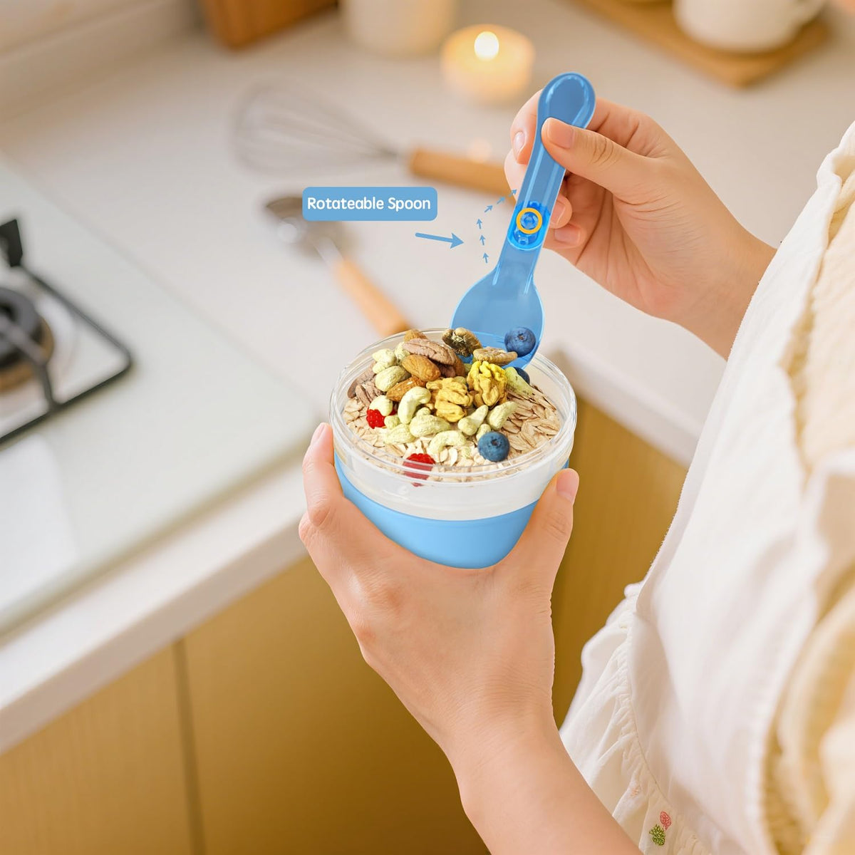 BPA-free Lazyshine cups are dishwasher-safe and freezer-friendly for easy cleanup