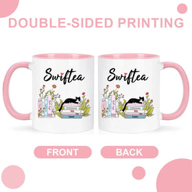 Lbanasd Swiftea mug back view showing vibrant pattern for everyday use