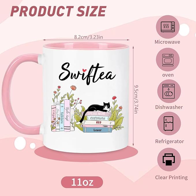 Lbanasd Swiftea mug side design offers comfortable grip and style