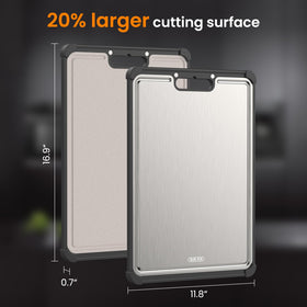 LBD extra-large cutting area measures 16.9 by 11.8 inches.
