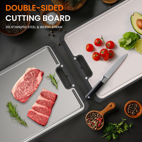 LBD durable board withstands regular and varied meal prep.