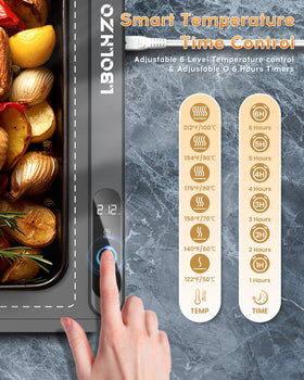 LBOLHZO food-grade silicone material for safe food warming