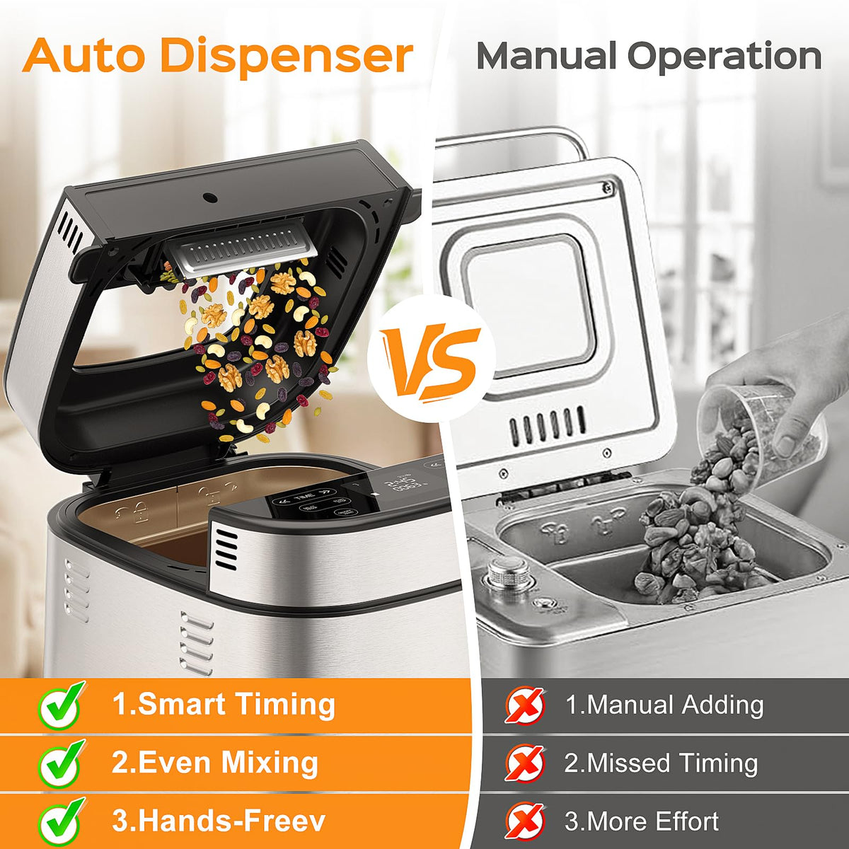 LCKSMAL crust settings demonstrate customizable browning and texture