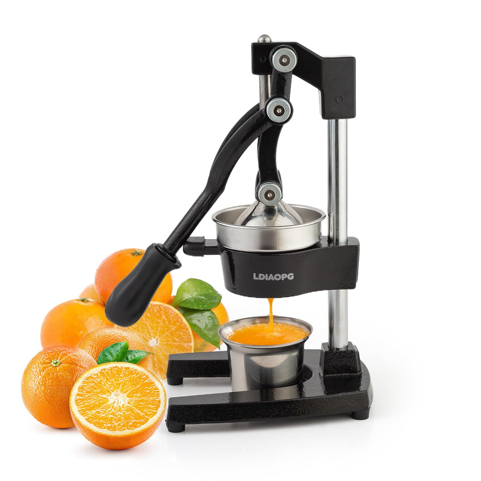 Ldiaopg cast iron manual juicer with rugged build for heavy daily use